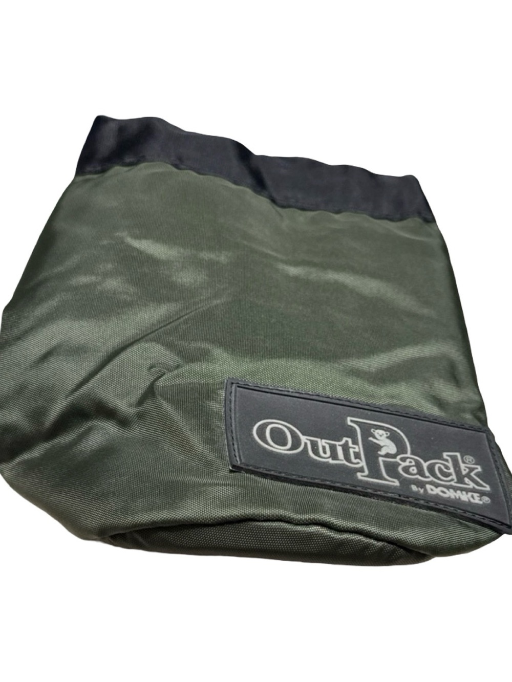 Domke padded lens or accessory pouch with drawstring.